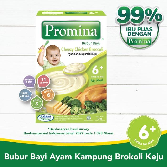 Gambar Promina Bubur Bayi Ayam Kampung Brokoli Keju dari Nusantara Susu_NEW undefined Tokopedia