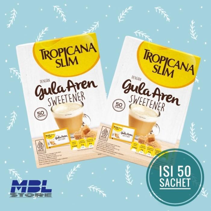 Gambar Nyamnyam- Tropicana Slim Sweetener Gula Aren isi 50 Sachet dari mario shop827 undefined Tokopedia