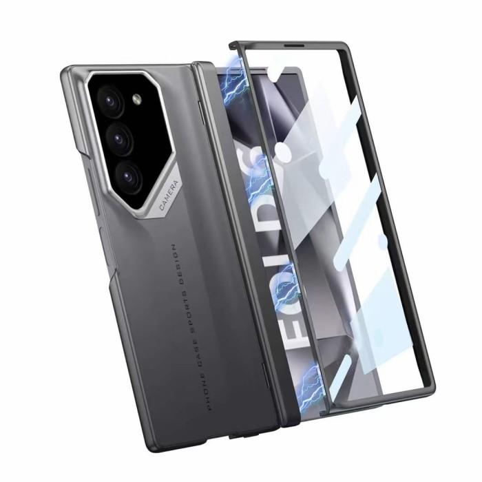 Gambar Samsung Z Fold6 Fold 5 Fold 4 Case 360 Cover Blade New Series Casing Armor Galaxy Z Fold 6 5G - GRAY, Z FOLD 6 dari Case Reborn undefined Tokopedia