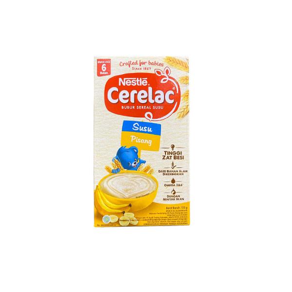 Gambar NESTLE CERELAC PSNG & SUSU BOX 120 GR dari Hypermart Kediri undefined Tokopedia