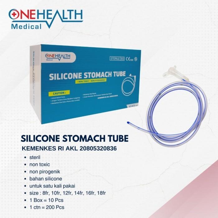 Gambar Onehealth Silicone Stomach Tube (NGT Nasogastric Tube) Selang Makan - Satuan/Pcs - SIZE 8 FR dari Onehealth Indonesia Kab. Tangerang Tokopedia