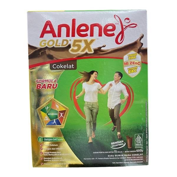 Gambar Anlene Gold Coklat Box 600 Gr dari Hypermart Kediri undefined Tokopedia