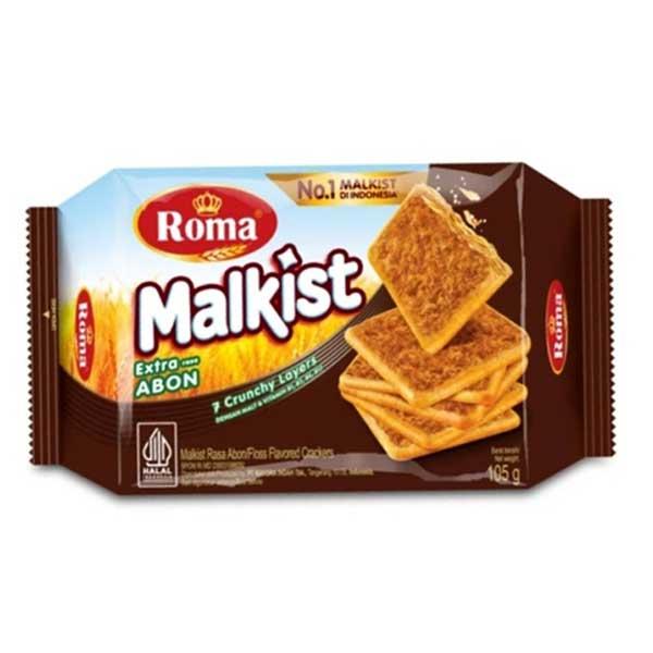 Gambar ROMA MALKIST ABON CRACKERS 105 GR - BISKUIT dari Hypermart Paso Ambon undefined Tokopedia