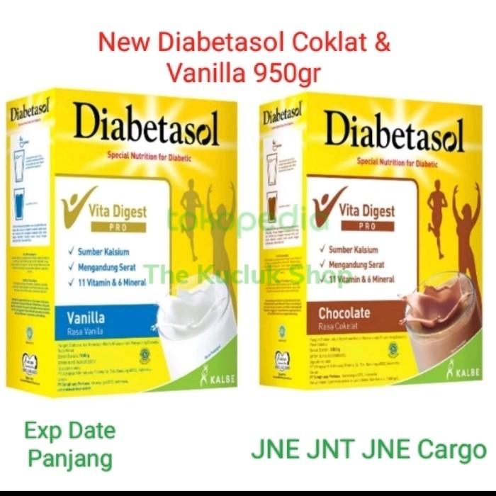 Gambar PTR Pahe Susu Diabetasol 1Kg 1000 950 Gr Susu diabetes Rasa Coklat Vanila - 950Gr Coklat dari emiza market undefined Tokopedia