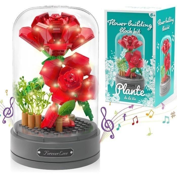Gambar Lego Bunga Balok Susun Mainan Edukasi Anak Flower Music Box Jaki Plante Series Nano Bricks Mini Building Block - RED ROSES Terlaris - RED ROSES dari Sweet_plum undefined Tokopedia