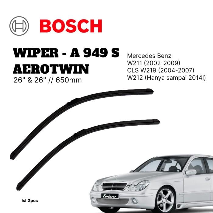 Gambar New Wiper Bosch Aerotwin A 949 S Mercy E Class W211 26/26 650Mm dari shayne store undefined Tokopedia