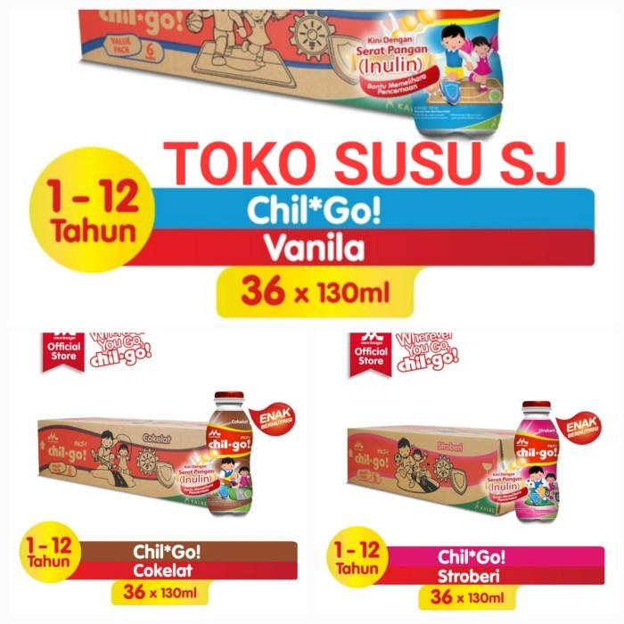 Gambar Chil Go / Chilgo Karton Rasa Cokelat / Vanila / Stroberi ( 36 Botol ) Berkualitas dari takatirug botr547 undefined Tokopedia