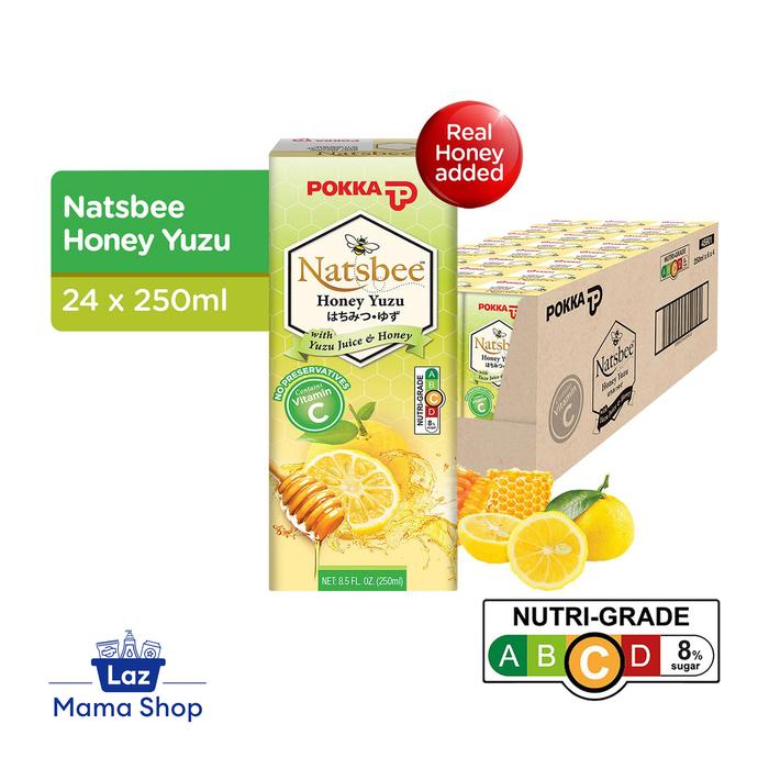 Gambar Pokka Natsbee Yuzu 24 X 250ml Case dari Syamore Shopz undefined Tokopedia
