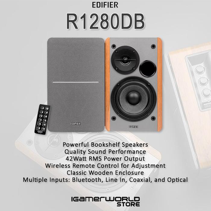 Gambar Edifier R1280DB Powered Bluetooth Bookshelf Speaker dari Meggie market undefined Tokopedia