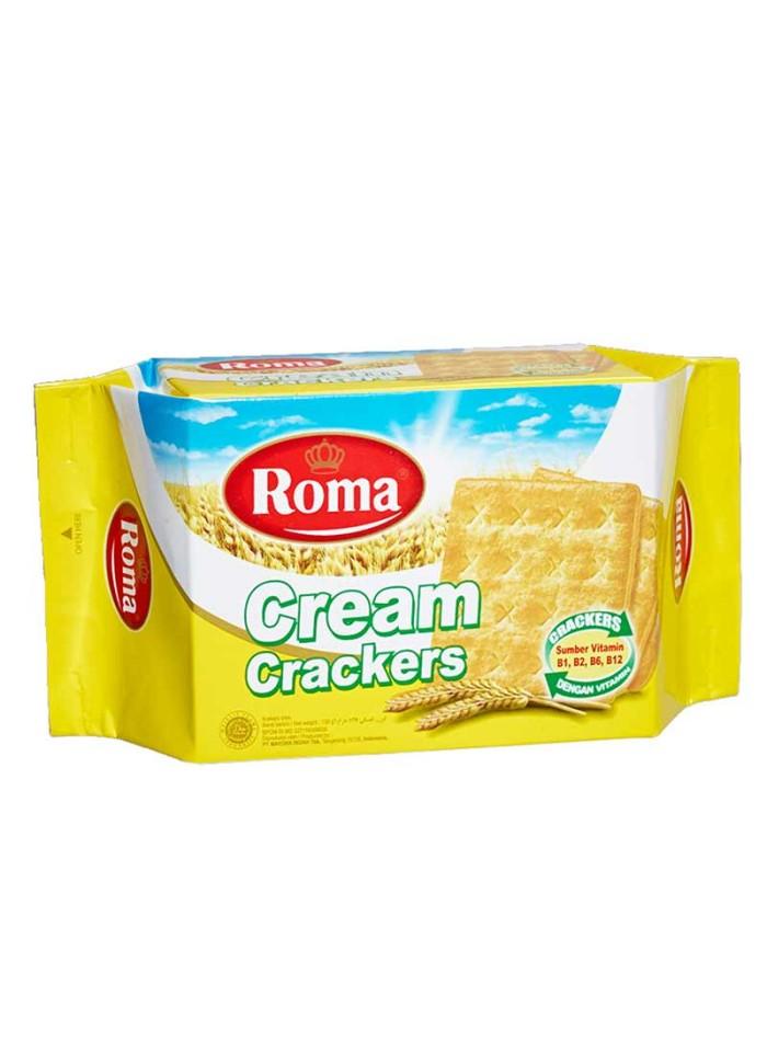 Gambar ROMA CREAM CRACKERS 135G dari Asia Mandiri Mart undefined Tokopedia