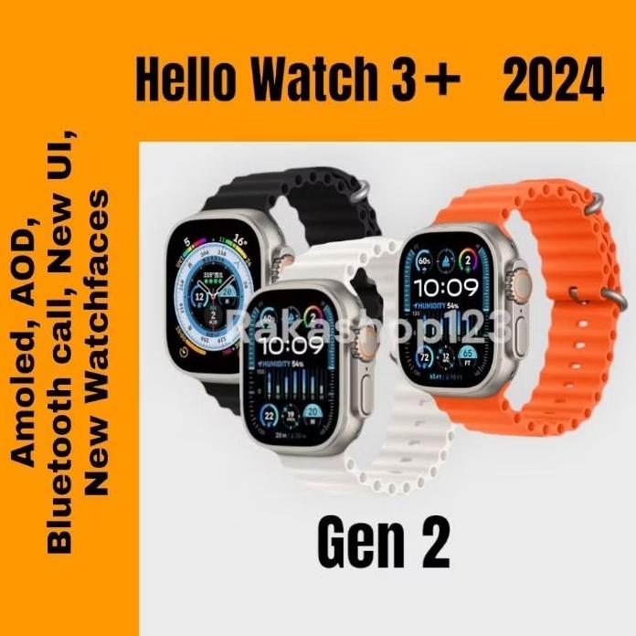 Jual Hello Watch Plus '+' Ultra GEN Terbaru 2024 (Gen