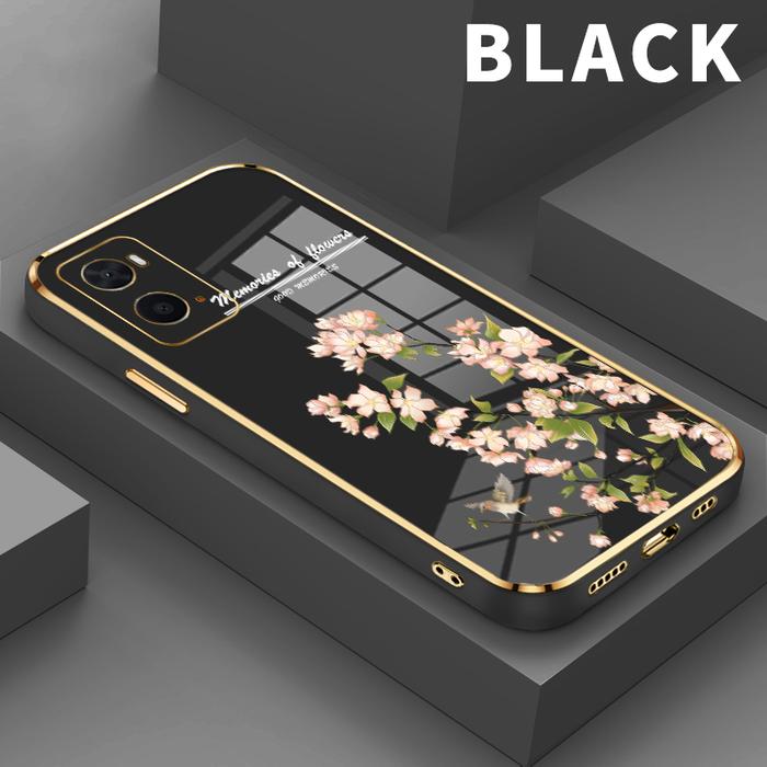 Gambar Casing Hp For OPPO A76 A7 A7n A7X A71 2017 2018  A72 A74 4G 5G Bunga begonia full Lens Cover Shoftcase slim shockproof silicon soft case premium - Black, OPPO A7x dari parabatokoresmi undefined Tokopedia