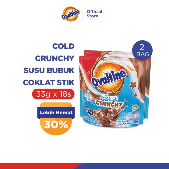 Gambar HEMAT Ovaltine Cold Crunchy Susu Bubuk Coklat Stik 32gx18s x 2 Bag dari CV MAGIC undefined Tokopedia