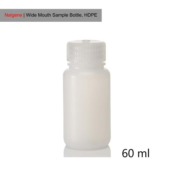Jual Nalgene Wide Mouth Bottles HDPE | Botol Sampel Mulut Lebar PE - 60 ...