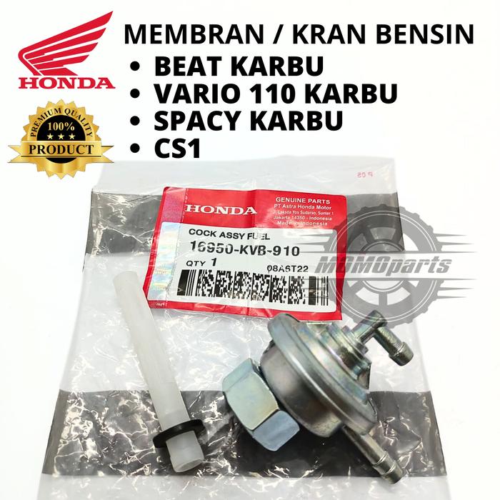 Gambar ORIGINAL MEMBRAN KRAN BENSIN HONDA KVB VARIO 110 BEAT OLD LAMA SPACY KARBU CS1 KUALITAS ASLI ORI AHM HGP KERAN VACUM VAKUM CS 1 CSONE dari OYOH oyo undefined Tokopedia