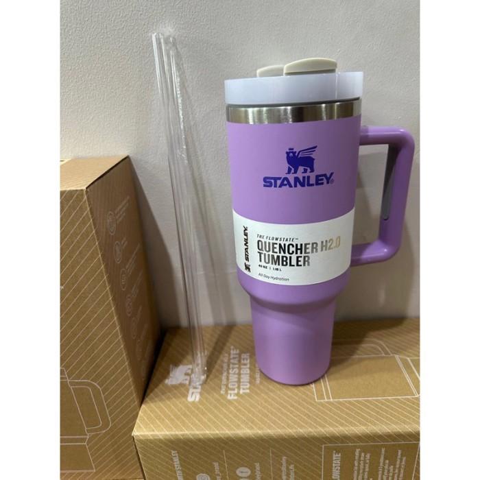 Gambar New // Botol Minum Tumbler Quencher Cup 40Oz 30Oz Stainley Lilac Lavender New Aesthetic 100% Original - Purple new, 1,18L 40oz dari Habijaya Official undefined Tokopedia