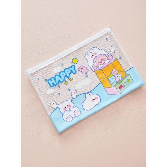 Gambar AVEN Pouch Mika Jaring Karakter Tas Penyimpanan File Berkas HP Alat Tulis - Spesifikasi dari Aven Indonesia undefined Tokopedia