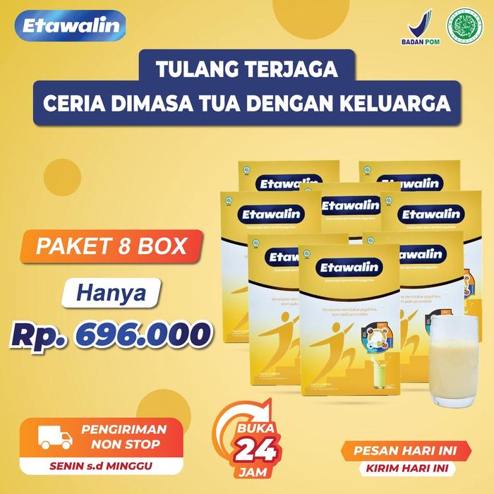 Gambar Susu Etawalin untuk Nyeri Sendi dan Paket 8 Box dari JK ACCESORIES undefined Tokopedia