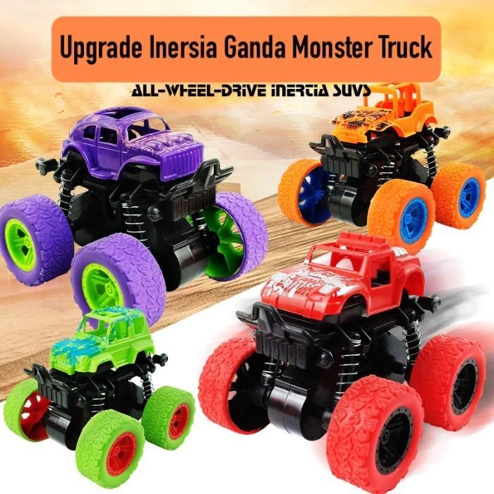 Gambar Monster Truck Mainan Anak Mobil Truk Inersia Ganda Penggerak 4 Roda - Orange dari MAXI BSG OFFICIAL undefined Tokopedia