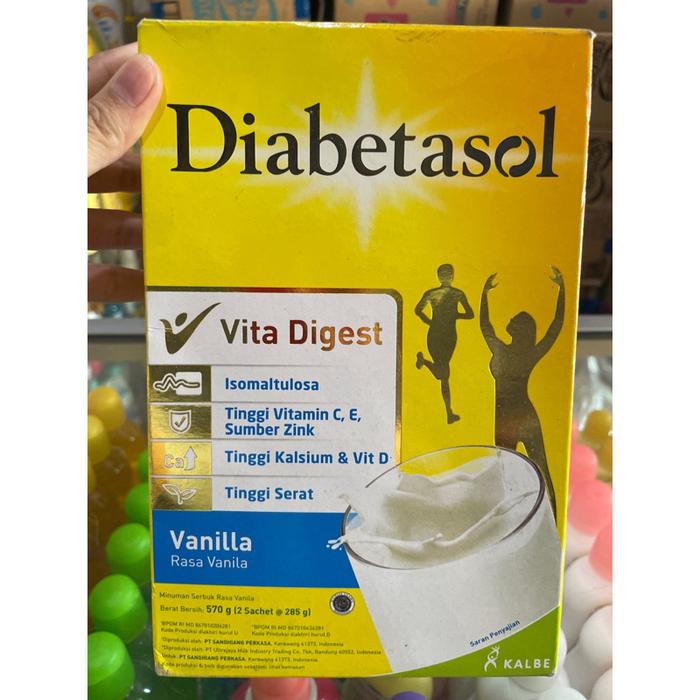 Gambar Diabetasol VANILA 570gram EXPIRED 2025 dari DayMilk_II undefined Tokopedia