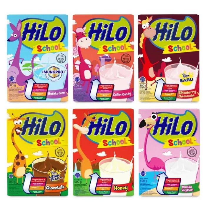 Gambar HiLo School gr Hi Lo Bule Gum Cn Candy Vanila dari Ananda Milk undefined Tokopedia