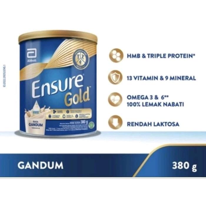 Gambar PROMO CUCI GUDANG!! ENSURE Gold rasa GANDUM 380 gr. PALING MURAH!! dari Ananda Milk undefined Tokopedia