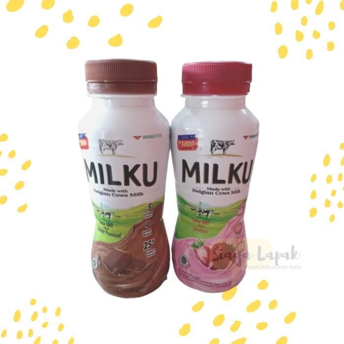 Gambar eRN. Milku Susu UHT Coklat - Stroberi botol 200ml dari sambak kuroto99 undefined Tokopedia