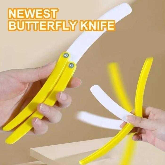Gambar Fidget Toys Dekompresi Pistol Mainan Pisau Gravitasi 3D Semua Umur - Banana Pisau dari MAXI BSG OFFICIAL undefined Tokopedia