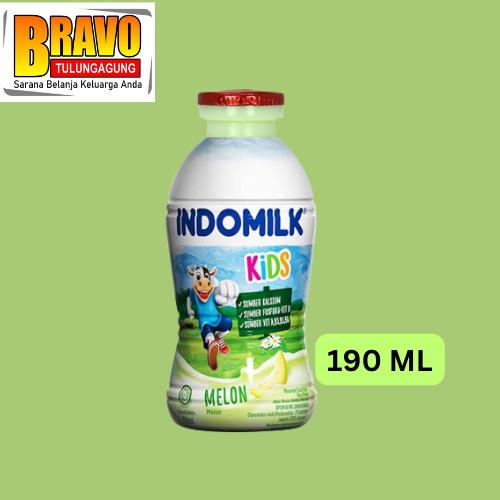 Gambar eRN. Bravo Supermarket Tulungagung - INDOMILK UHT MELON BOTOL 190 ML dari sambak kuroto99 undefined Tokopedia
