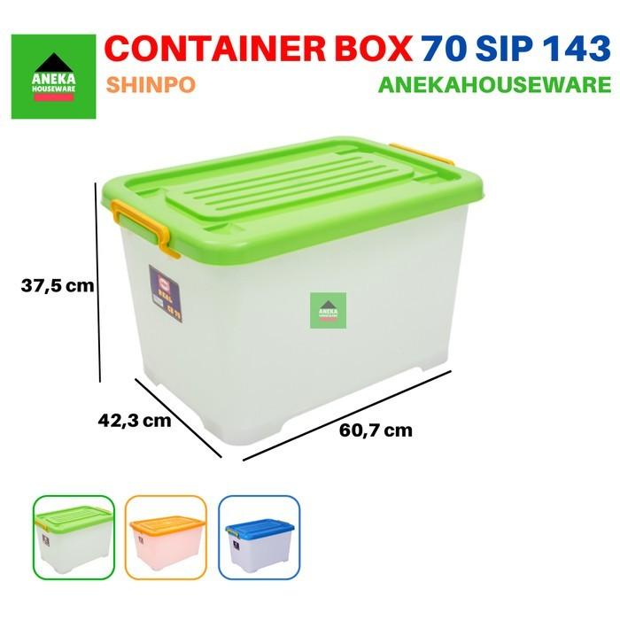 Gambar Box plastik utk menyimpan serbaguna (container box) Shinpo CB 70 Real - Hijau dari KimberlyOnShop undefined Tokopedia