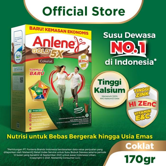Gambar Laziss- Anlene Gold 5X Susu Bubuk Cokelat 170g-Tulang, Sendi & Otot dari gerard syore undefined Tokopedia
