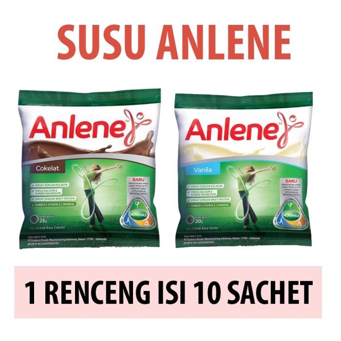 Gambar Laziss- SUSU ANLENE 1RENCENG ISI 10 SACHET dari rahmat shop028 undefined Tokopedia