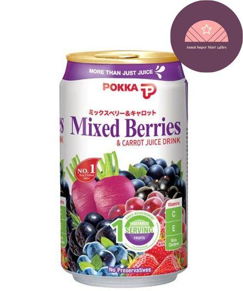 Gambar Brand Pokka Mixed Berries And Carrot 300ml dari Bizer Store&#39;s undefined Tokopedia