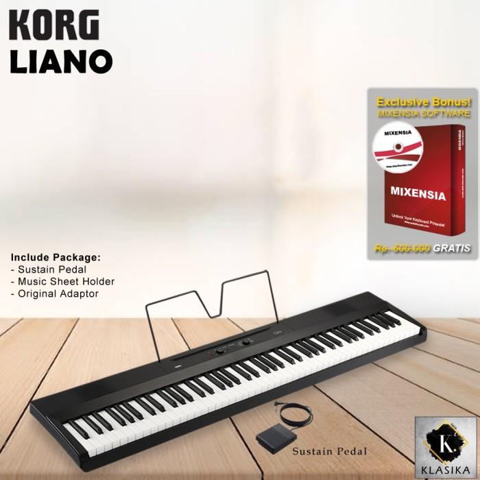 Gambar Digital Piano KORG Liano 88 Keys / KORG Liano Garansi Resmi - Paket A dari Gerai Klasika undefined Tokopedia