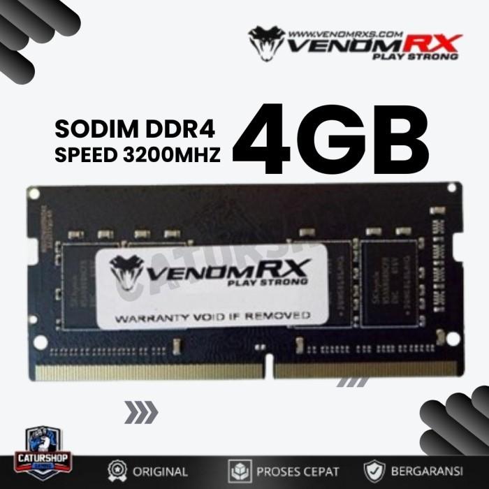 Jual Sodimm RAM DDR4 4GB 3200MHZ VENOMRX Memory RAM Laptop Kota