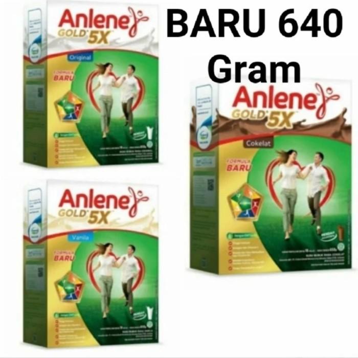 Gambar ANLENE GOLD SUSU TINGGI KALSIUM 51+ RASA VANILA / COKLAT / PLAIN 600 dari doyz. store24 undefined Tokopedia
