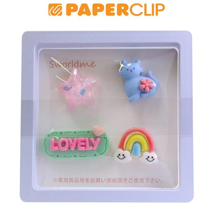Gambar DECORATION CHARM NOTEBOOK DIY SWORLDME - ST6190-085 dari Paperclip Indonesia undefined Tokopedia