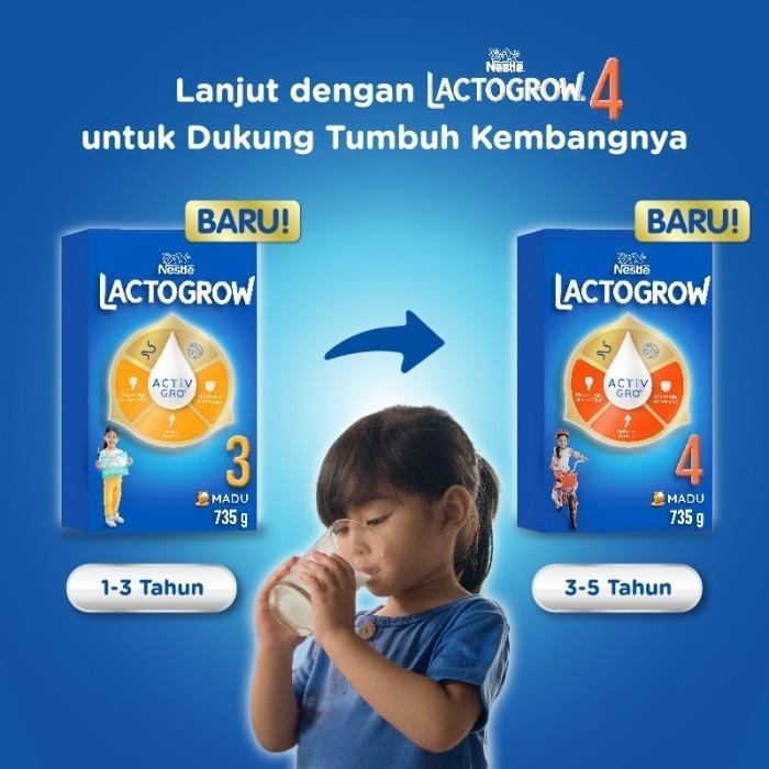 Gambar New Nestlé Lactogrow 4 Madu Susu Box 1Kg X 2Pcs + Foldable Bag dari Debay pedia undefined Tokopedia