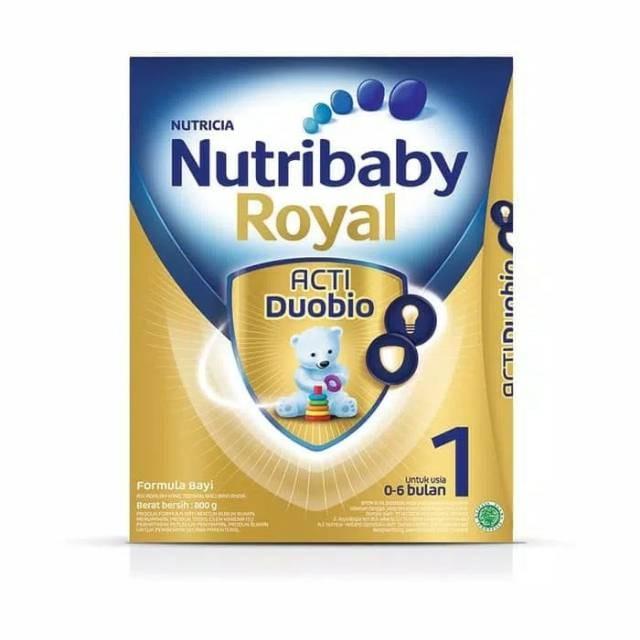 Gambar PTC NUTRIBABY ROYAL ACTI DUOBIO TAHAP 1 FORMULA BAYI 0-6 BULAN 800 GR [TERBARU[TERLARIS[ORIGINAL[ASLI] dari Maju Jaya Mandiri01 undefined Tokopedia
