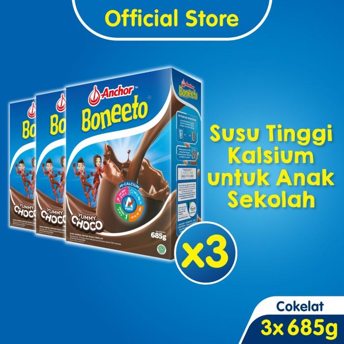 Gambar BONEETO SUSU BUBUK COKELAT 3 X 685G- DAYA PIKIR DAN TUBUH AKTIF dari doyz. store24 undefined Tokopedia
