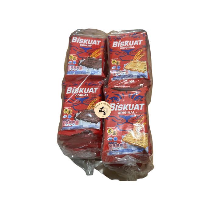 Gambar BISKUAT 1000 BISKUIT COKELAT/ORIGINAL 1 PACK ISI 20 PCS dari toko macan niskaj undefined Tokopedia