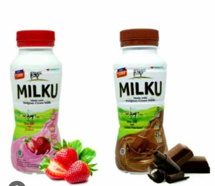 Gambar MILKU Coklat / Strowbery 200ml dari Mardianaseller undefined Tokopedia