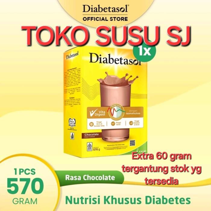Gambar Diabetasol Coklat 600 Gram/600Gr/630Gr/630 Gr/Vita Digest Cok Diskon dari gibran store02 undefined Tokopedia