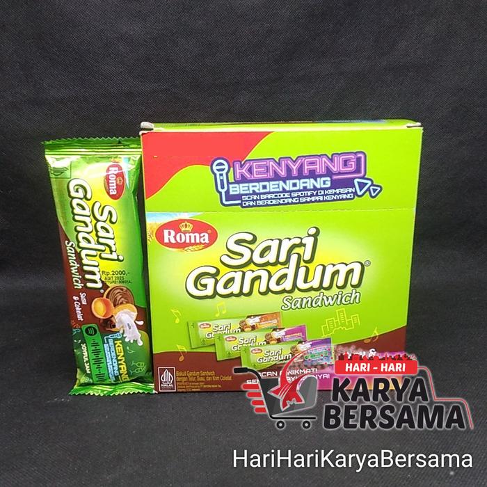 Gambar ROMA SARI GANDUM BISKUIT SUSU DAN COKELAT BOX 12'S X 27GR dari HariHariKaryaBersama undefined Tokopedia