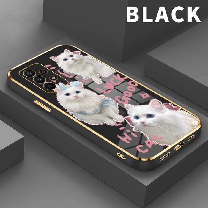 Gambar Casing Hp For Samsung A13 A14 4G 5GA20 A20s A21s A11 Kucing lucu Shoftcase slim shockproof silicon soft case premium - Black, Samsung A21s dari parabatokoresmi undefined Tokopedia