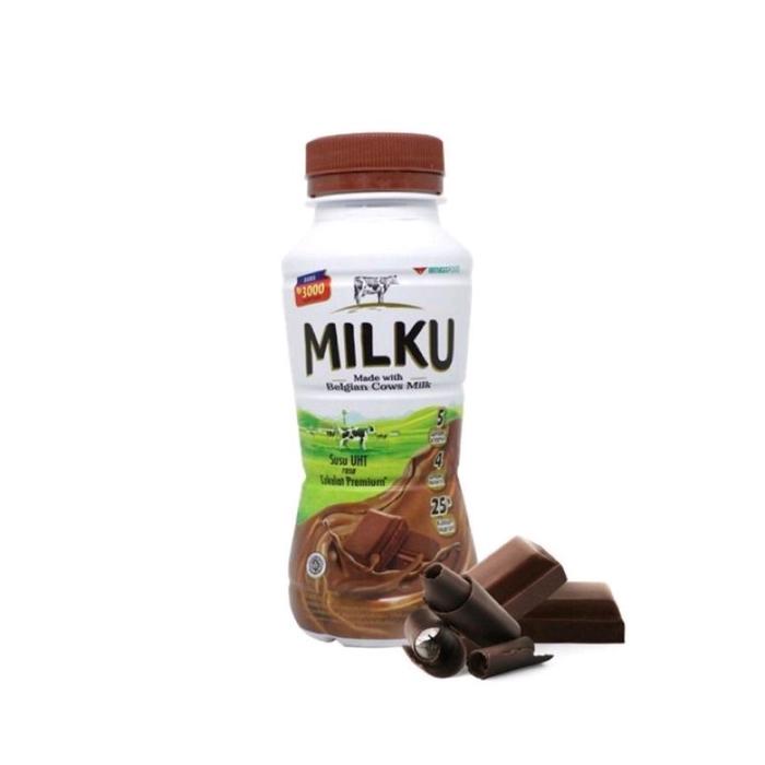 Gambar [BISA COD New] DS MILKU Susu 200ML Rasa Coklat/strawberry dari sayaanawe undefined Tokopedia