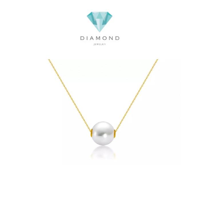 Gambar Pearl Necklacle with 18 K Gold - 1 pearl dari Diamond Jewelry Kota Administrasi Jakarta Utara Tokopedia