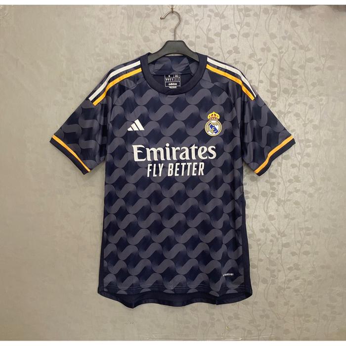 Gambar (BISA COD) JERSEY REAL MADRID AWAY 2023 2024 GRADE ORI OFFICIAL dari blichsote undefined Tokopedia