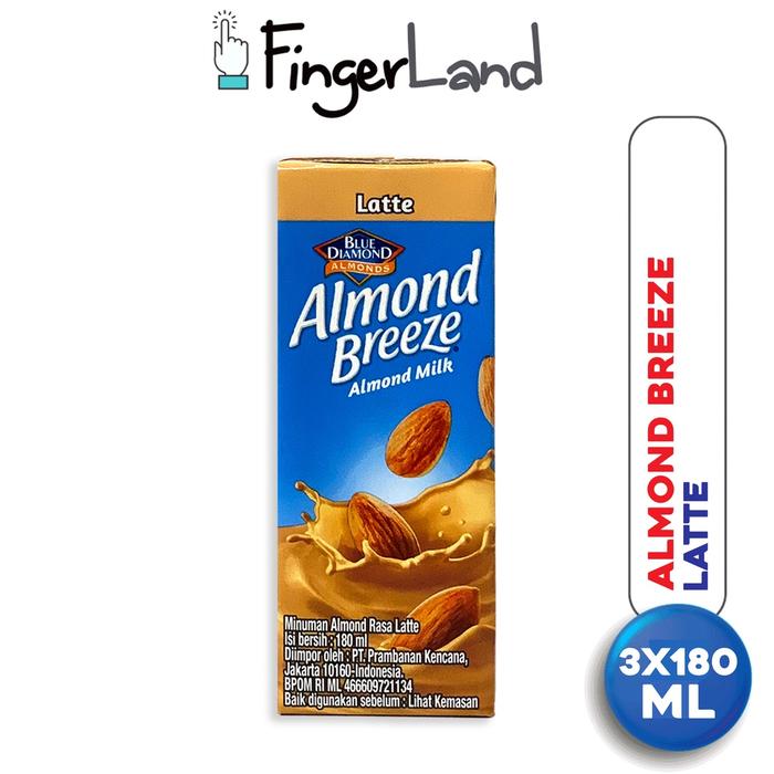 Gambar ALMOND BREEZE Almond Milk Latte 180 ml Susu Almond Rasa Latte 3 PCS dari serba-serbiyahh undefined Tokopedia