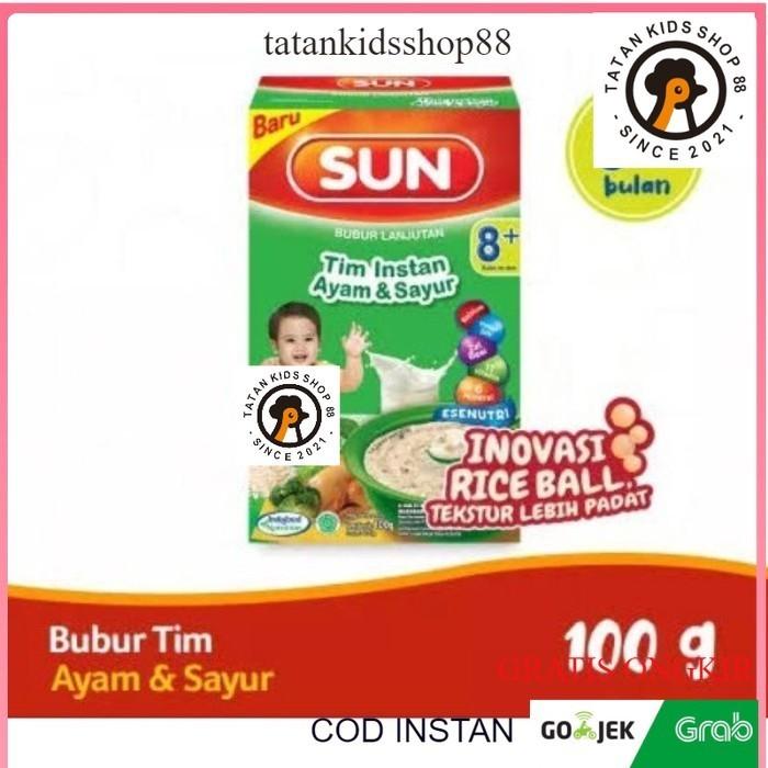 Gambar Sun Bubur Tim Instan 8+ Ayam Sayur Tomat Wortel Jagung Manis - Ayam & Sayur dari tatan kids shop undefined Tokopedia